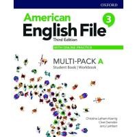 ราคา Bundanjai (หนังสือ) American English File 3rd ED 3 : Student Book/Workbook A with Online Practice (P) (19369519171)