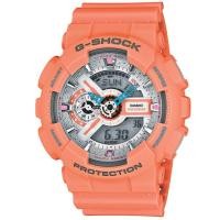 ราคา Casio G-Shock นาฬิกาข้อมือผู้ชาย สายเรซิ่น รุ่น GA-110DN-4A - สีส้ม (283186893)