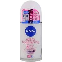 ราคา LeeMart โรลออน นีเวียร์ NIVEA 50ML Extra Whitening Roll-On นีเวีย โรลออน ลูกกลิ้ง นีเวียร์ สูตร เอ็กซ์ตร้า ไบร์ทเทนนิ... (22621488937)