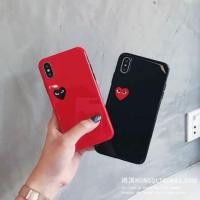 ราคา เคสไอโฟน หัวใจเพลย์พื้นแดง & พื้นดำ Iphone 6/6s/6+/6s+/7/8/7+/8+/x/xs/xr/xsmax (1684227191)