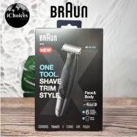 ราคา [Braun] Series XT5 Beard & Facial Hair Trimmer Rechargeable XT5200 เครื่องโกนหนวด เล็มหนวดเครา ชาร์จได้ (18900572626)