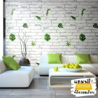 ราคา (ส่งทันที) Wall Kip วอลเปเปอร์ แต่งห้อง ติดผนัง สติ๊กเกอร์ มีกาวในตัว ติดเองได้ (2870492433)