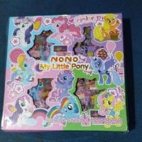 ราคา กล่องสติ๊กเกอร์ My little pony บรรจุ 100 แผ่น (41305753534)