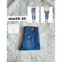 ราคา Guess Slim Steaight Jeans แท้% มือสอง (25414059456)