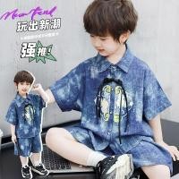 ราคา เสื้อผ้าเด็กชายชุดคาวบอยสไตล์จีน แบบ Tang ปี 2026 (44658884798)