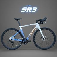 ราคา New2026 จักรยานเสือหมอบ CAMP SR3 24 sp เฟรม Aluminium ลบรอยเชื่อม ซ่อนสาย ตะเกียบCarbon (46855845401)