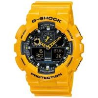 ราคา [ของแท้] Casio G-Shock นาฬิกาข้อมือ รุ่น GA-100A-9ADR ของแท้ รับประกันศูนย์ CMG 1 ปี (18971789827)