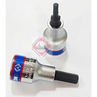 ราคา Kingtony ลูกบล็อกเดือยโผล่ 1/2” สั้น 6เหลี่ยม #4 - #19 ของแท้ (4352927626)