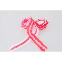 ราคา Merah PUTIH กระดาษเครปย่นสีแดงและสีขาวสําหรับตกแต่งวันประกาศอิสรภาพของสาธารณรัฐจีน (26882074007)