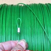 ราคา ❉304 สีเขียวเคลือบพลาสติกอ่อน multi-strand เหล็กลวดสลิง 0.38 มม.-4 มม.ตะขอเบ็ดสายตกปลาสดปลาล็อคดึงเชือก (20024619601)