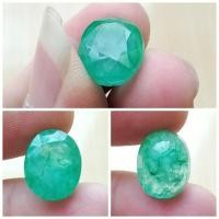 ราคา พลอยมรกตธรรมชาติ / Colombian Emerald Facet Oval 1,500 Ct (4182832886)