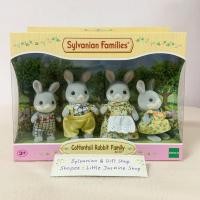 ราคา ตุ๊กตาครอบครัวกระต่ายคอตตอนเทล ซิลวาเนียนแท้ Cottontail Rabbit Family : Sylvanian Families บ้านตุ๊กตา (2052678965)