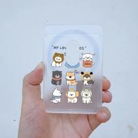 ราคา การ์ตูน Famlies สุนัขน่ารักกระเป๋าสตางค์โทรศัพท์เหมาะสําหรับ Iphone 16 16promax 15 14 13 12 กระเป๋าสตางค์บัตรโทรศัพท์ (26254560066)