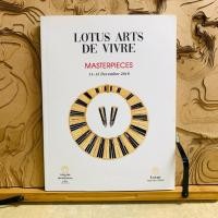 ราคา ภ417 LOTUS ARTS DE VIVRE MASTERPIECES 11-15 December 2019 (43879215446)