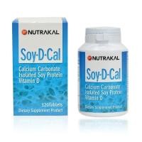 ราคา NUTRAKAL SOY-D-CAL (120 TABLETS) X 2 ขวด นูทราแคล ซอย-ดี-แคล (120 เม็ด) x 2 ขวด (45957409741)
