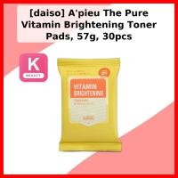 ราคา [daiso] Apieu The Pure Vitamin Brightening Toner Pads, 57g, 30pcs / Korean Toner Pads by mimomarket (41879404078)