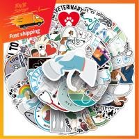 ราคา ส่งจากไทย 51แบบ สติกเกอร์ อาชีพ สัตว์แพทย์ Veterinary Sticker Animal Doctor Cartoon พร้อมส่ง (29769191936)