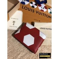 ราคา [ของแท้] Louis Vuitton Slender Wallet FIFA World Cup (มือสอง) (4013807585)
