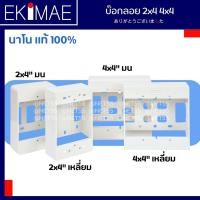 ราคา บ๊อกลอย 2x4 4x4 NANO นาโน แท้ 100% บ๊อกลอยพลาสติก บ๊อก คณภาพดี พร้อมเกลียวปล่อยและพุกพลาสติก (22874078362)