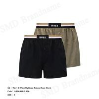 ราคา Hugo Boss กางเกงขาสั้นผู้ชาย รุ่น Men's 2-Piece Nightwear Pajama Boxer Shorts Code: 50469762 336 (50109338966)