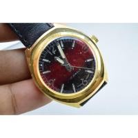 ราคา นาฬิกา Vintage มือสองญี่ปุ่น Oris ไขลาน ผู้ชาย ทรงกลม กรอบทอง หน้าปัดสีแดง 40มม สำหรับอะไหล่/ซ่อม ขายตามสภาพ (56154697283)