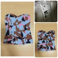 ราคา ส่งต่อ เสื้อเกาะอกเกาหลี size s (21370330635)