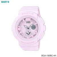 ราคา Casio Baby-G นาฬิกาข้อมือผู้หญิง สายเรซิ่น รุ่น BGA-190BC-4 (2064585290)