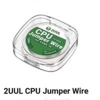 ราคา 2UUL ลวดเงินเส้นเล็ก 0.02MM สำหรับต่อลายcpu แผ่นเชื่อมซ่อมเมนบอร์ดโทรศัพท์มือถือ ลวดเชื่อมลวดเชื่อม 100 เมตร (45207051006)