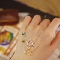 ราคา จี้สร้อยคอแฮรี่พอตเตอร์แบบโซ่กระดูกไหปลาร้า ออกแบบอย่างสวยงามหรูหราและเบาสบาย สำหรับคู่รัก (51059624663)