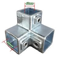 ราคา Postplaza ข้อต่อเหล็กกล่อง ข้อต่อสามทางมุม ข้อต่อเหล็กขนาด1.5x1.5 นิ้ว/42x42mm ข้อต่อ DIY ชั้นวางของ (28062327349)
