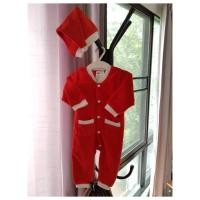 ราคา H&M ชุดเด็กซานตาคลอส พร้อมหมวก Size 4-6 เดือน มือสองสภาพดี (1693073806)