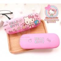 ราคา กล่องใส่แว่นตา HELLO KITTY กล่องใส่แว่นตาคิตตี้ กล่องใส่แว่นตาSanrio (6713915406)