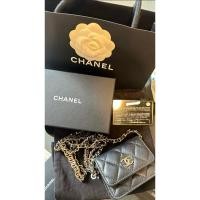 ราคา chanel card holder with chain (18296328281)