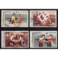 ราคา 2512 แสตมป์ชุดพิธีไทย ครบชุด ใช้แล้ว (20969295141)