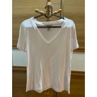 ราคา เสื้อยืดสีขาว Forever21 มือสอง ไซส์ M (25536171534)