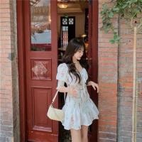ราคา เซทเสื้อกระโปรงลายดอกน่ารักๆ #ชุดเซท (6759235489)