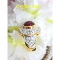 ราคา แหวนทับทิมสตาร์ เข้าตัวเรือนเงิน (9414150186)