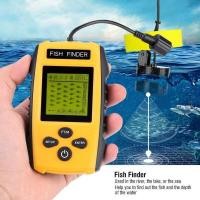 ราคา 100M Portable LCD Fish Finder With Sonar Sensor Fishing Accessory Portable Fishfinder Tl88e Ing F ing finder (28550058581)