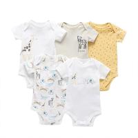 ราคา Ally Baby mamas&papas Bodysuit เซ็ต เสื้อผ้าเด็ก แขนขาสั้น ลาย ยีราฟ 5 ชุด (6935510384)