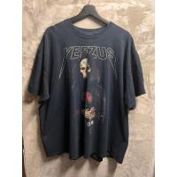 ราคา Kanye West Yeezus Tour Grim Reaper Rose T-shirt | size XXL (22465645745)