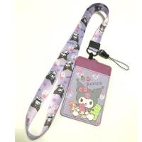 ราคา KUROMI P สายคล้องคอ สายคล้องบัตร ที่ใส่บัตร ซองใส่บัตร ที่ใส่บัตร พร้อมสายคล้องคอ ลาย KUROMI PP งานดี สวยงาม BY PMYL (12266241296)