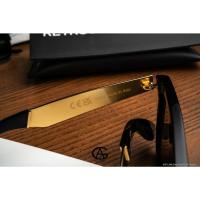 ราคา [โค้ด EHYUHV ลด 14% <<] แว่นตากันแดด SUPER FLAT TOP FRANCIS GOLD ของแท้ มีประกัน อุปกรณ์ครบ (29067292545)