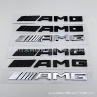 ราคา เหมาะสําหรับ Mercedes-Benz AMG Tail Label Mercedes-Benz AMG Label 4MATIC Tail Label C63 C200 ป้ายรถดัดแปลงรถสติกเกอร์ (44957857676)