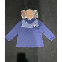 ราคา เสื้อแขนยาวคอกลมของเด็กมือสอง (สีกรมท่า) Size 90 แบรนด์ Mikihouse ของแท้ ✨% สภาพ 85% (29976296742)