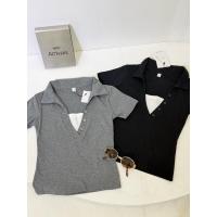 ราคา M2M-452 เสื้อยืดแขนสั้นผู้หญิงคู่ด้านบน 1467 Matinee Its Me Basic Bkk (24697991382)
