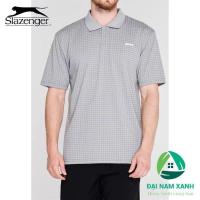 ราคา เสื้อยืดโปโลผู้ชาย Slazenger Check Golf ไซส์ยุโรป (สีเทาอ่อน) (47054184696)