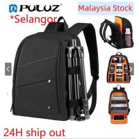 ราคา PULUZ กลางแจ้งแบบพกพากันน้ํา Scratch-proof Dual ไหล่กระเป๋าเป้สะพายหลังกระเป๋ากล้อง Digital DSLR Photo Video กระเป๋าแล็ปท็อปกระเป๋าเป้สะพายหลัง (42662026304)