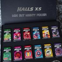 ราคา Halls XS รุ่นพิเศษ Avengers ครบทั้ง 12 แบบ (2206125285)