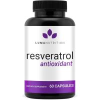 ราคา LumaNutritionHighPurityResveratrol-98%Trans-Resveratrol-Antioxidant-ResveratrolCaps-Vegan&Gluten-Free-60Capsules (54209107378)