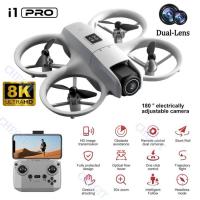 ราคา Mini Drone Dual Camera 8K HDAerial Aircraft Obstacle Avoidance UAV Fixed Remote Control Airplane Gi (26894040028)